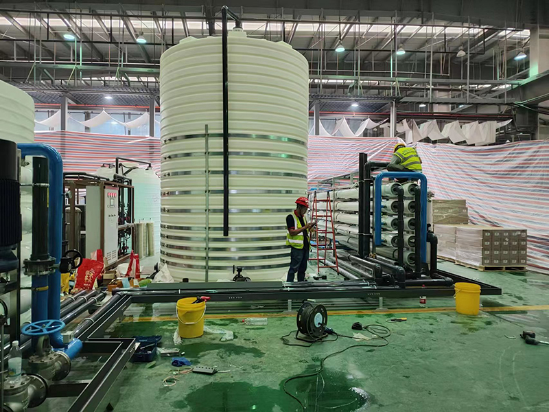 Installation site of three pure water equipment in Jiangsu Province